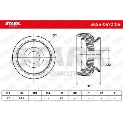 Mocowanie Amortyzatora Stark SKSS-0670106 SKSS-0670106 - foto 4