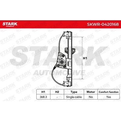 Podnośnik szyby Stark SKWR-0420168 SKWR-0420168 - foto 5
