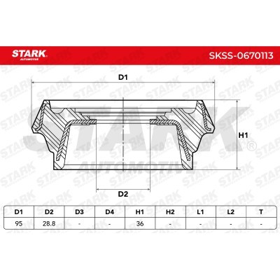 Mocowanie Amortyzatora Stark SKSS-0670113 SKSS-0670113 - foto 5