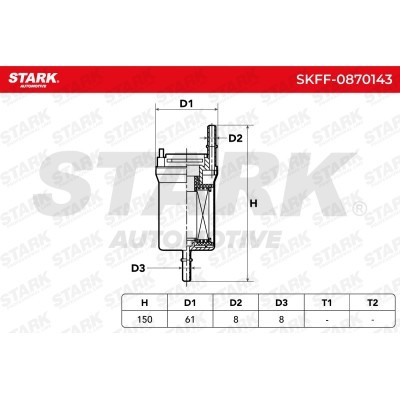 Filtr Paliwa Stark SKFF-0870143 SKFF-0870143 - foto 6