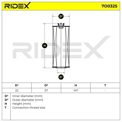 Filtr Oleju RIDEX 7O0325 7O0325 - foto 6