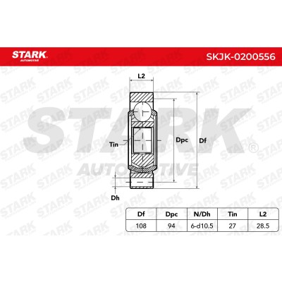 Przegub Stark SKJK-0200556 SKJK-0200556 - foto 4