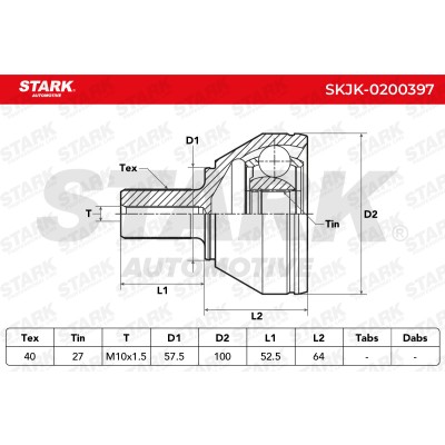 Przegub Stark SKJK-0200397 SKJK-0200397 - foto 5