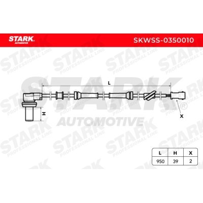 Czujnik ABS Stark SKWSS-0350010 SKWSS-0350010 - foto 6