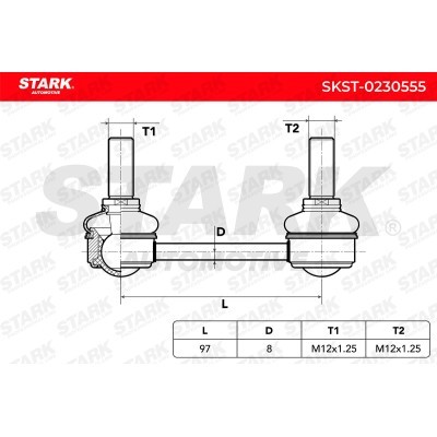 Łącznik Stabilizatora Stark SKST-0230555 SKST-0230555 - foto 5