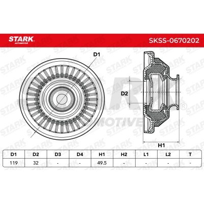 Mocowanie Amortyzatora Stark SKSS-0670202 SKSS-0670202 - foto 6