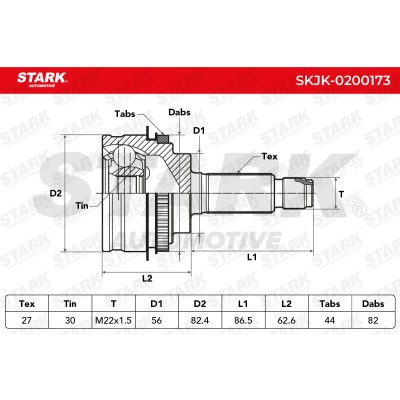 Przegub Stark SKJK-0200173 SKJK-0200173 - foto 4