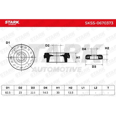 Mocowanie Amortyzatora Stark SKSS-0670373 SKSS-0670373 - foto 5