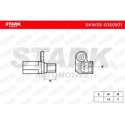 Czujnik ABS Stark SKWSS-0350931 SKWSS-0350931 - foto 6