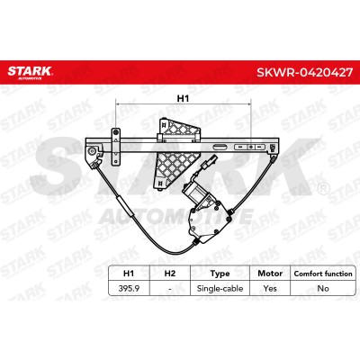 Podnośnik szyby Stark SKWR-0420427 SKWR-0420427 - foto 5