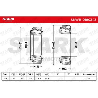 Łożysko Koła Stark SKWB-0180343 SKWB-0180343 - foto 5