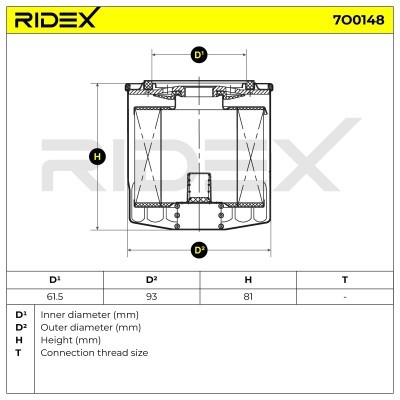 Filtr Oleju RIDEX 7O0148 7O0148 - foto 4