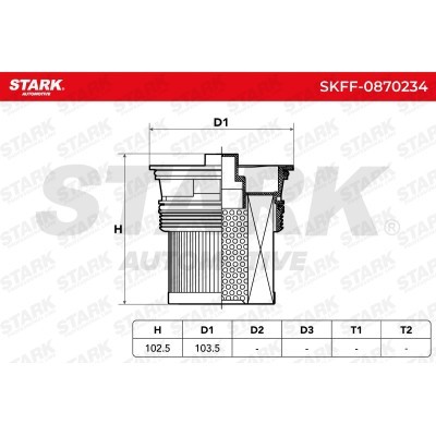 Filtr Paliwa Stark SKFF-0870234 SKFF-0870234 - foto 5