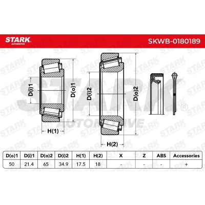 Łożysko Koła Stark SKWB-0180189 SKWB-0180189 - foto 3