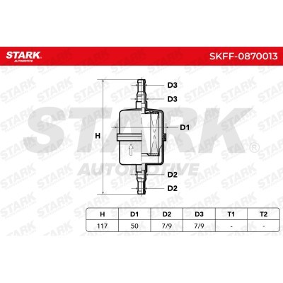 Filtr Paliwa Stark SKFF-0870013 SKFF-0870013 - foto 4