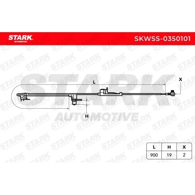 Czujnik ABS Stark SKWSS-0350101 SKWSS-0350101 - foto 6