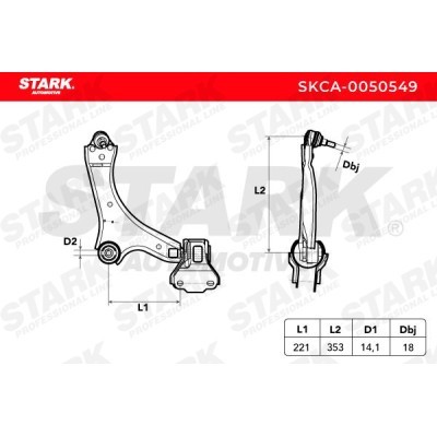 Wahacz Stark SKCA-0050549 SKCA-0050549 - foto 3