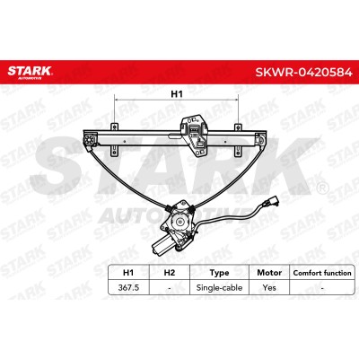 Podnośnik szyby Stark SKWR-0420584 SKWR-0420584 - foto 5