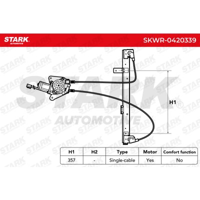 Podnośnik szyby Stark SKWR-0420339 SKWR-0420339 - foto 5