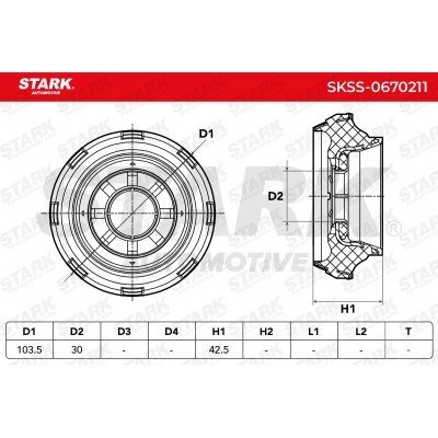 Mocowanie Amortyzatora Stark SKSS-0670211 SKSS-0670211 - foto 6