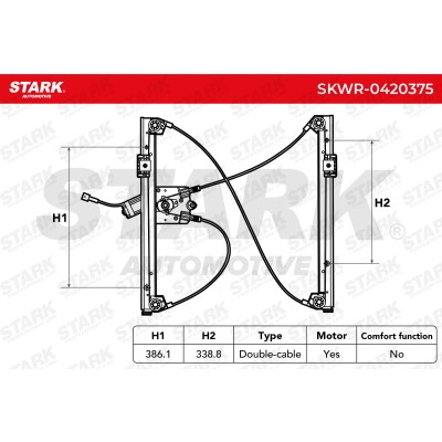 Podnośnik szyby Stark SKWR-0420375 SKWR-0420375 - foto 6