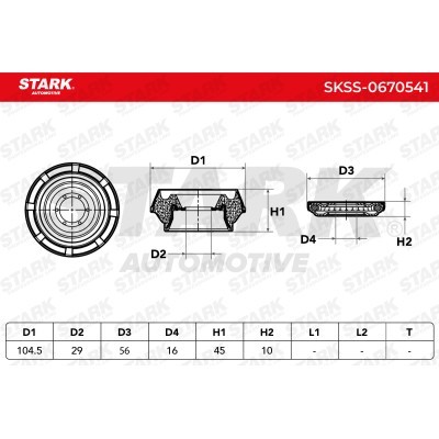 Mocowanie Amortyzatora Stark SKSS-0670541 SKSS-0670541 - foto 4