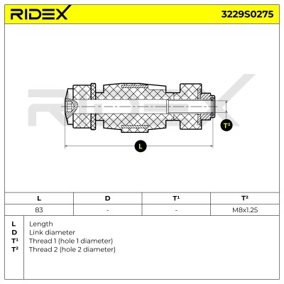 Łącznik Stabilizatora RIDEX 3229S0275 3229S0275 - foto 6