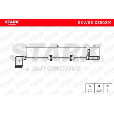 Czujnik ABS Stark SKWSS-0350291 SKWSS-0350291 - foto 6