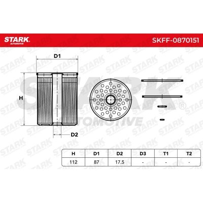 Filtr Paliwa Stark SKFF-0870151 SKFF-0870151 - foto 5