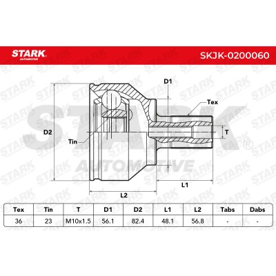 Przegub Stark SKJK-0200060 SKJK-0200060 - foto 5