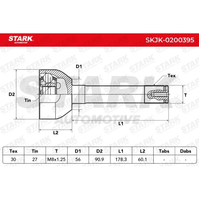 Przegub Stark SKJK-0200395 SKJK-0200395 - foto 4