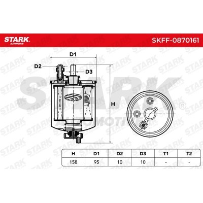 Filtr Paliwa Stark SKFF-0870161 SKFF-0870161 - foto 6