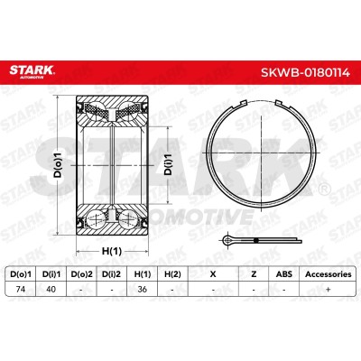 Łożysko Koła Stark SKWB-0180114 SKWB-0180114 - foto 4