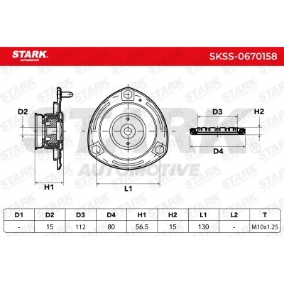 Mocowanie Amortyzatora Stark SKSS-0670158 SKSS-0670158 - foto 5