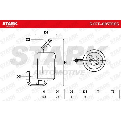 Filtr Paliwa Stark SKFF-0870185 SKFF-0870185 - foto 6