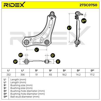 Wahacz RIDEX 273C0750 273C0750 - foto 7