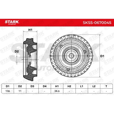 Mocowanie Amortyzatora Stark SKSS-0670045 SKSS-0670045 - foto 5