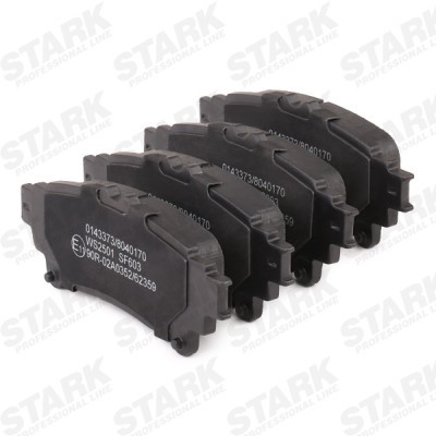 Klocki hamulcowe Stark SKBP-0011553 SKBP-0011553 - foto 3