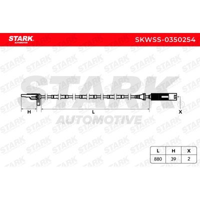 Czujnik ABS Stark SKWSS-0350254 SKWSS-0350254 - foto 6