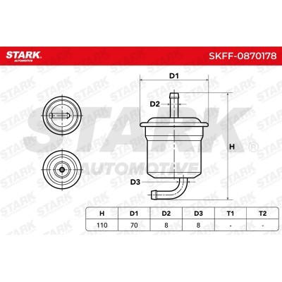 Filtr Paliwa Stark SKFF-0870178 SKFF-0870178 - foto 5
