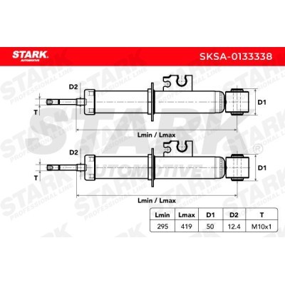 Amortyzator Stark SKSA-0133338 SKSA-0133338 - foto 4