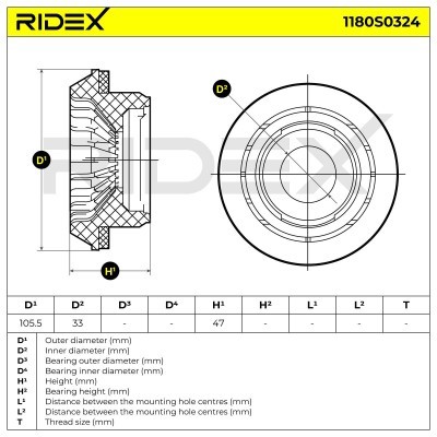 Mocowanie Amortyzatora RIDEX 1180S0324 1180S0324 - foto 5