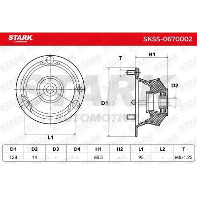 Mocowanie Amortyzatora Stark SKSS-0670002 SKSS-0670002 - foto 3
