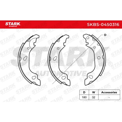 Klocki hamulcowe Stark SKBS-0450316 SKBS-0450316 - foto 6