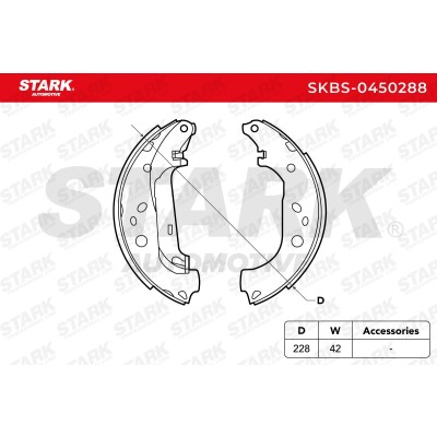 Klocki hamulcowe Stark SKBS-0450288 SKBS-0450288 - foto 5