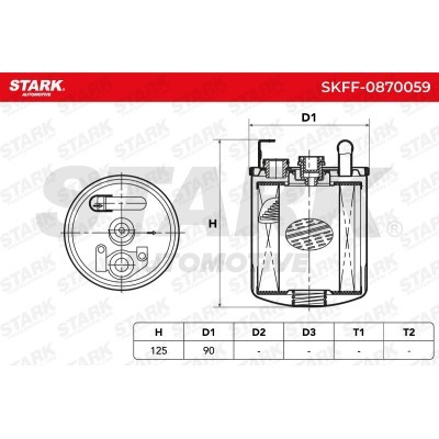 Filtr Paliwa Stark SKFF-0870059 SKFF-0870059 - foto 6