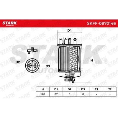 Filtr Paliwa Stark SKFF-0870146 SKFF-0870146 - foto 6
