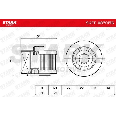 Filtr Paliwa Stark SKFF-0870176 SKFF-0870176 - foto 5