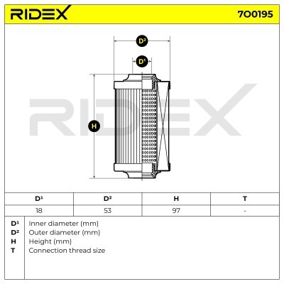 Filtr Oleju RIDEX 7O0195 7O0195 - foto 7