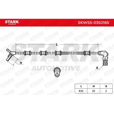 Czujnik ABS Stark SKWSS-0350165 SKWSS-0350165 - foto 6